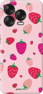 Силіконовий чехол Полунички для ZTE Nubia V70 Design - 4332u-4084 изображение 