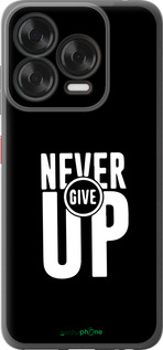 Силіконовий чехол Ніколи не здавайся для ZTE Nubia V70 Design - 4572u-4084 изображение 
