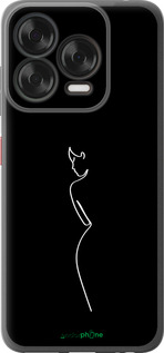 Силиконовый чехол Силуэт1 для ZTE Nubia V70 Design - 4590u-4084 изображение 