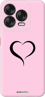 Силіконовий чехол Серце 1 для ZTE Nubia V70 Design - 4730u-4084 изображение 