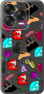 Силиконовый чехол stickers для ZTE Nubia V70 Design - 4757u-4084 изображение 