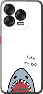 Силиконовый чехол Акула для ZTE Nubia V70 Design - 4870u-4084 изображение 