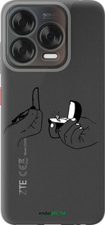 Силиконовый чехол Предложение для ZTE Nubia V70 Design - 4898u-4084 изображение 