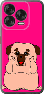 Силиконовый чехол Весёлый мопс для ZTE Nubia V70 Design - 4908u-4084 изображение 