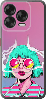 Силиконовый чехол Поп арт девушка для ZTE Nubia V70 Design - 5378u-4084 изображение 