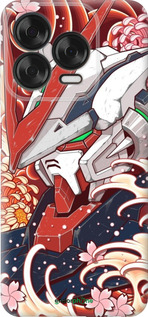 Силиконовый чехол № 5413 для ZTE Nubia V70 Design - 5413u-4084 изображение 