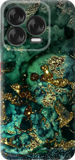 Силіконовий чехол Мармур золото багатство для ZTE Nubia V70 Design - 5419u-4084 изображение 