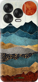 Силіконовий чехол Захід гори для ZTE Nubia V70 Design - 5434u-4084 изображение 