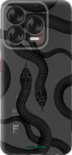 Силиконовый чехол Змеи для ZTE Nubia V70 Design - 5473u-4084 изображение 