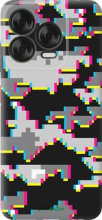 Силиконовый чехол Пиксельный камуфляж для ZTE Nubia V70 Design - 5481u-4084 изображение 