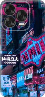 Силиконовый чехол Hong Kong City для ZTE Nubia V70 Design - 5536u-4084 изображение 