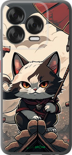 Силиконовый чехол Япония - кот на крыше для ZTE Nubia V70 Design - 5582u-4084 изображение 