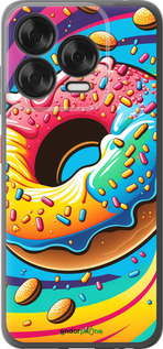 Силиконовый чехол Пончик радуга для ZTE Nubia V70 Design - 5584u-4084 изображение 