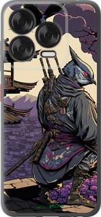 Силиконовый чехол Птица воин для ZTE Nubia V70 Design - 5587u-4084 изображение 