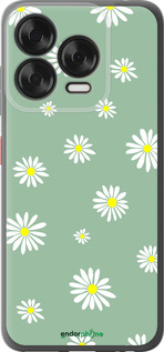 Силиконовый чехол Ромашки v4 для ZTE Nubia V70 Design - 5603u-4084 изображение 