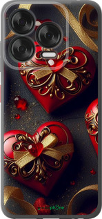 Силиконовый чехол 'Сердечки v4' для ZTE Nubia V70 Design изображение 3