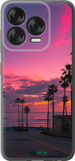 Силиконовый чехол Пальмы для ZTE Nubia V70 Design - 5873u-4084 изображение 