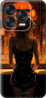 Силиконовый чехол Чехол для телефона Девушка в баре для ZTE Nubia V70 Design - 5947u-4084 изображение 