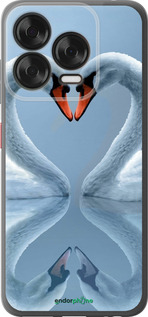 Силіконовий чехол Лебеді для ZTE Nubia V70 Design - 6007u-4084 изображение 