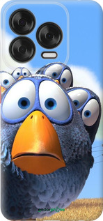 Силиконовый чехол Angry Birds для ZTE Nubia V70 Design - 6008u-4084 изображение 