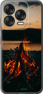 Силиконовый чехол Огонь для ZTE Nubia V70 Design - 6021u-4084 изображение 