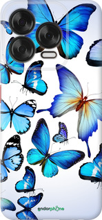 Силиконовый чехол Бабочки для ZTE Nubia V70 Design - 6023u-4084 изображение 