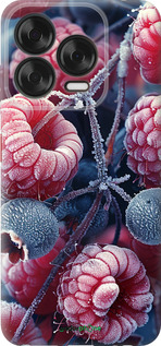 Силиконовый чехол Морозные ягоды для ZTE Nubia V70 Design - 6033u-4084 изображение 