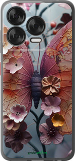 Силиконовый чехол Fairy Butterfly для ZTE Nubia V70 Design - 6048u-4084 изображение 