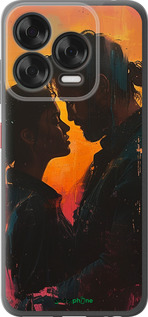 Силиконовый чехол Любовь на полотне для ZTE Nubia V70 Design - 6067u-4084 изображение 