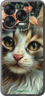 Силіконовий чехол Cats and flowers для ZTE Nubia V70 Design - 6069u-4084 изображение 