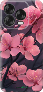 Силіконовий чохол 'Пурпурова сакура' для ZTE Nubia V70 Design зображення 5