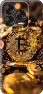 Силіконовий чехол Золота лихоманка біткойна для ZTE Nubia V70 Design - 6089u-4084 изображение 