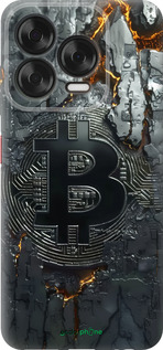 Силиконовый чехол Раскаленный биткойн для ZTE Nubia V70 Design - 6091u-4084 изображение 
