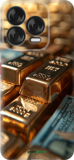 Силіконовий чехол Сяйво золота для ZTE Nubia V70 Design - 6104u-4084 изображение 