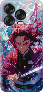 Силіконовий чехол Танджиро Камадо: Клинок, що розсікає демонів для ZTE Nubia V70 Design - 6111u-4084 изображение 