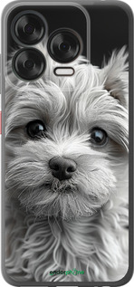 Силиконовый чехол Мальтипу на чорном фоне для ZTE Nubia V70 Design - 6156u-4084 изображение 