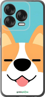 Силиконовый чехол Корги для ZTE Nubia V70 Design - 6280u-4084 изображение 