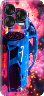 Силиконовый чехол Ауди для ZTE Nubia V70 Design - 6286u-4084 изображение 