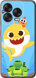 Силиконовый чехол Бейби Шарк для ZTE Nubia V70 Design - 6303u-4084 изображение 