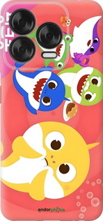 Силіконовий чехол Бейби Шаркс для ZTE Nubia V70 Design - 6305u-4084 изображение 