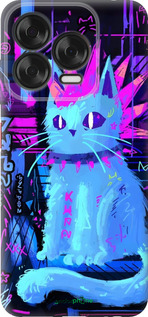 Силіконовий чехол Кіт панк для ZTE Nubia V70 Design - 6311u-4084 изображение 