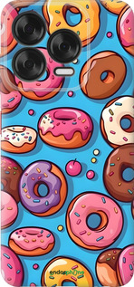 Силиконовый чехол Пончики для ZTE Nubia V70 Design - 6318u-4084 изображение 