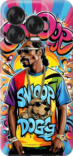 Силиконовый чехол Снуп дог для ZTE Nubia V70 Design - 6348u-4084 изображение 