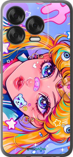 Силиконовый чехол Сейлор Мун 4 для ZTE Nubia V70 Design - 6353u-4084 изображение 