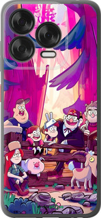 Силиконовый чехол Гравити Фолз для ZTE Nubia V70 Design - 6365u-4084 изображение 