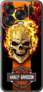 Силиконовый чехол Харлей девидсон для ZTE Nubia V70 Design - 6370u-4084 изображение 