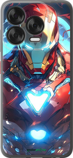 Силиконовый чехол Железный человек для ZTE Nubia V70 Design - 6372u-4084 изображение 