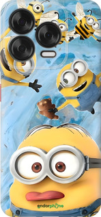 Силиконовый чехол Миньоны для ZTE Nubia V70 Design - 6386u-4084 изображение 