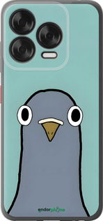 Силиконовый чехол Голубь для ZTE Nubia V70 Design - 6388u-4084 изображение 