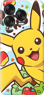 Силиконовый чехол Пикачу 2 для ZTE Nubia V70 Design - 6391u-4084 изображение 